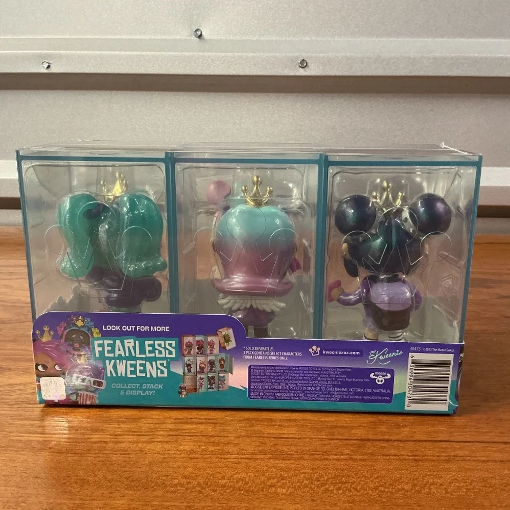 XOX Kweenie 3 Pack Fearless Kween Quirky Kweens Lot Of 2